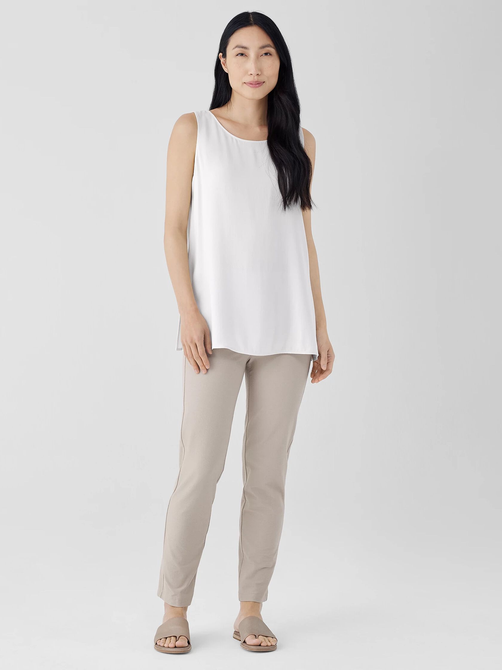 Washable Stretch Crepe Pant