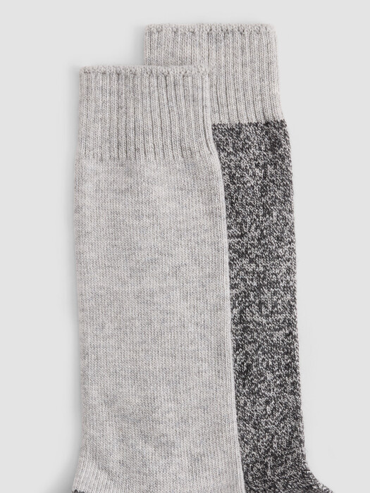 Marled Recycled Nylon Blend Men's 2-Pack