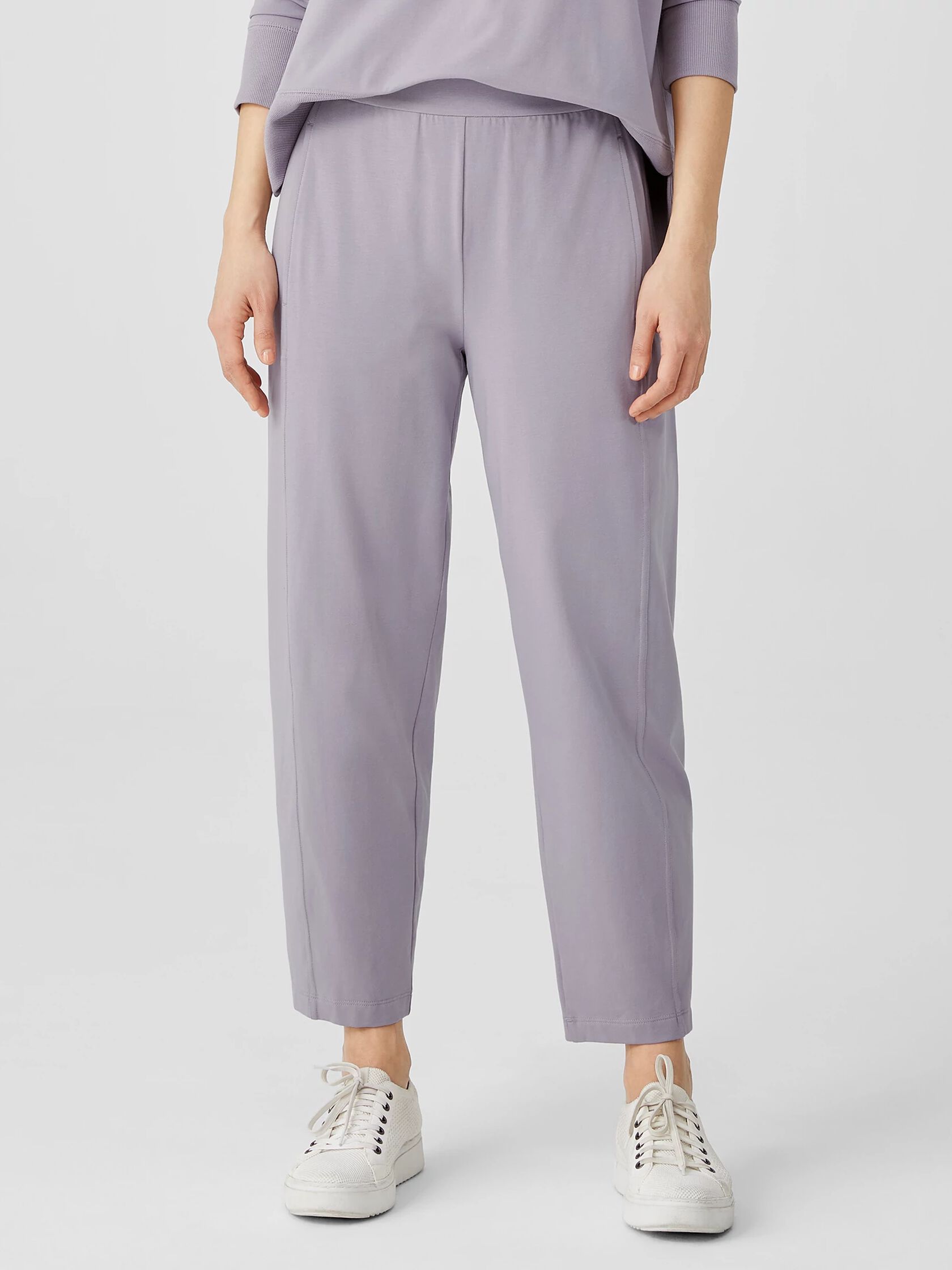 Organic Pima Cotton Stretch Jersey Lantern Pant