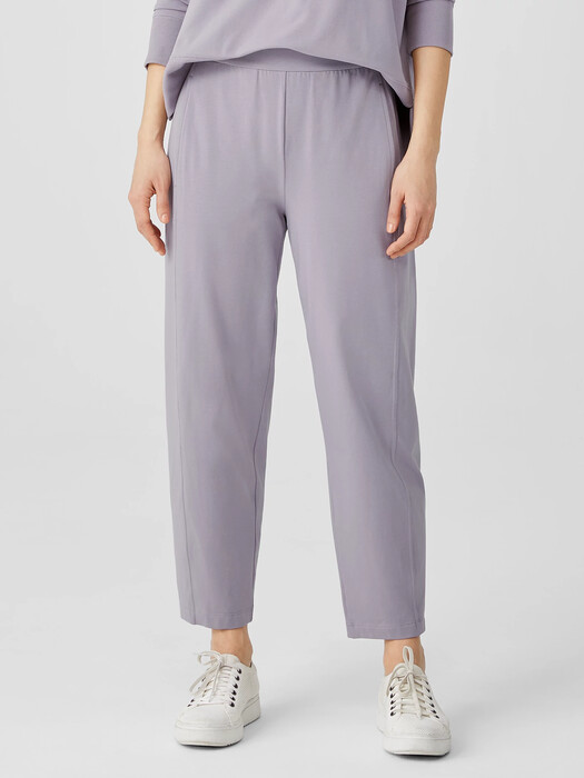 Pima Cotton Stretch Jersey Lantern Pant