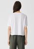 Organic Linen Jersey Round Neck Tee