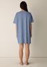 Organic Cotton Interlock Crew Neck Sleep Dress