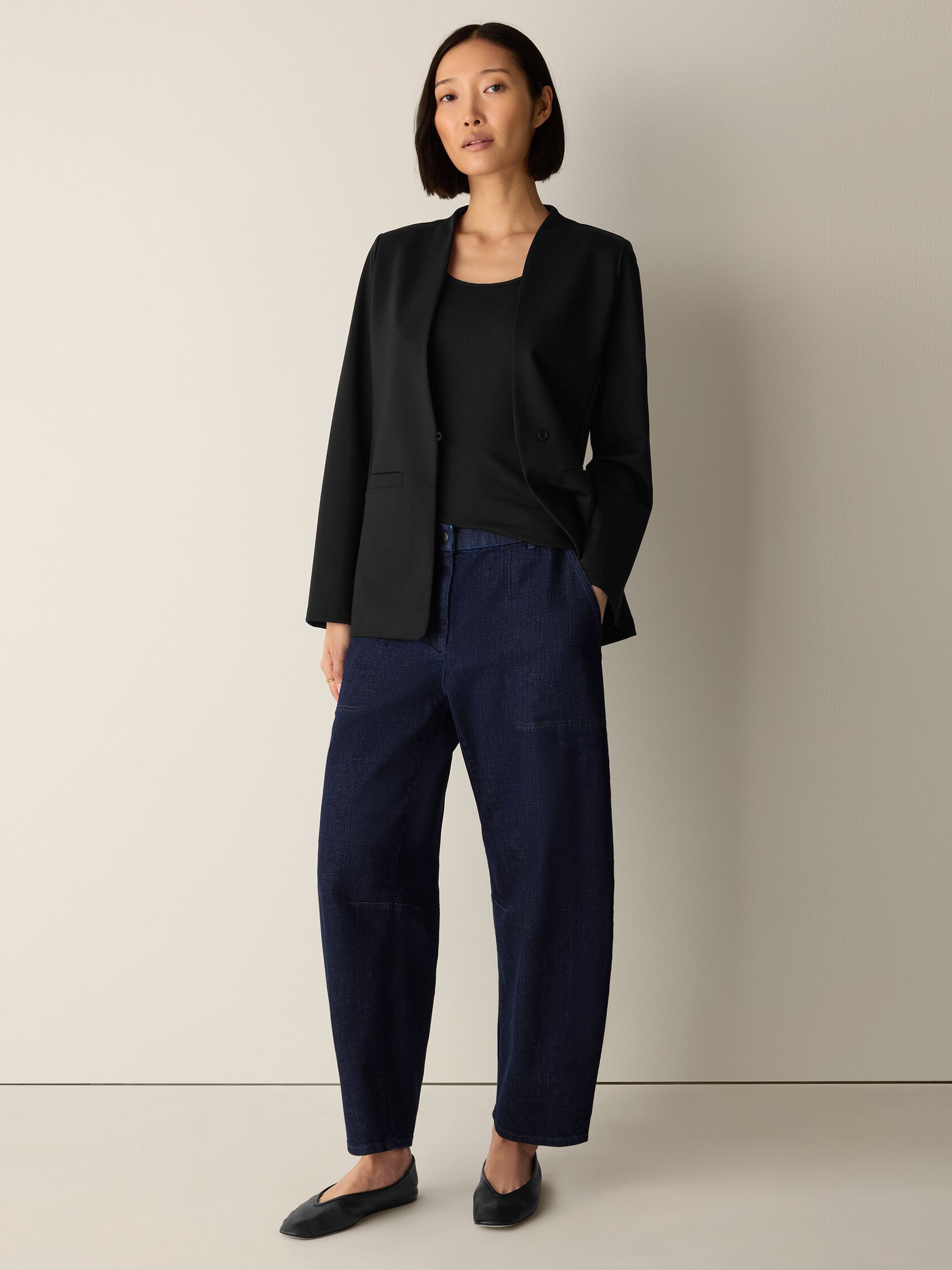Washable Flex Ponte Blazer