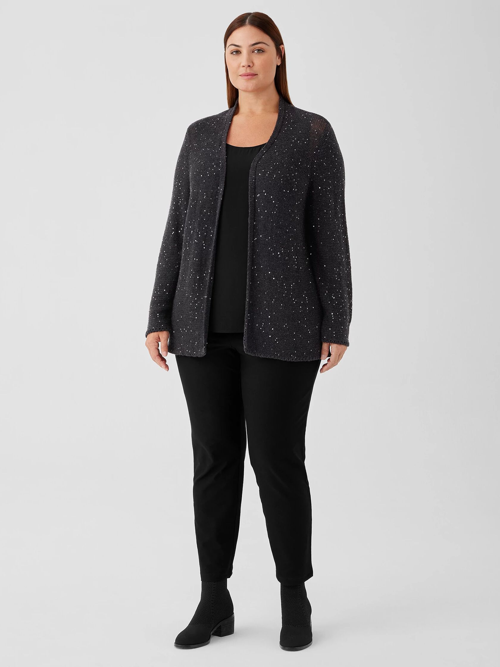 Merino Sequin Cardigan