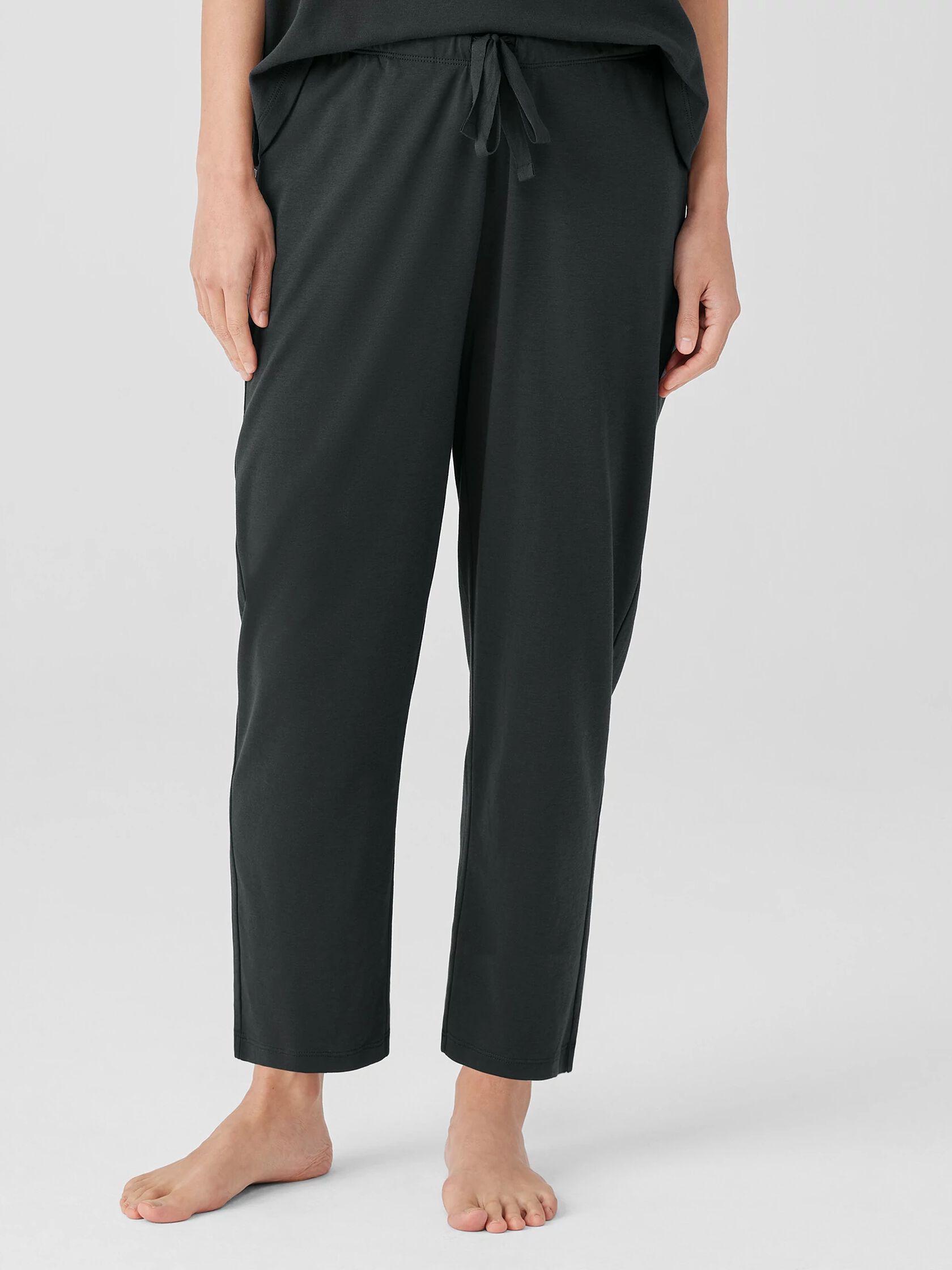 Organic Cotton Interlock Slouchy Sleep Pant