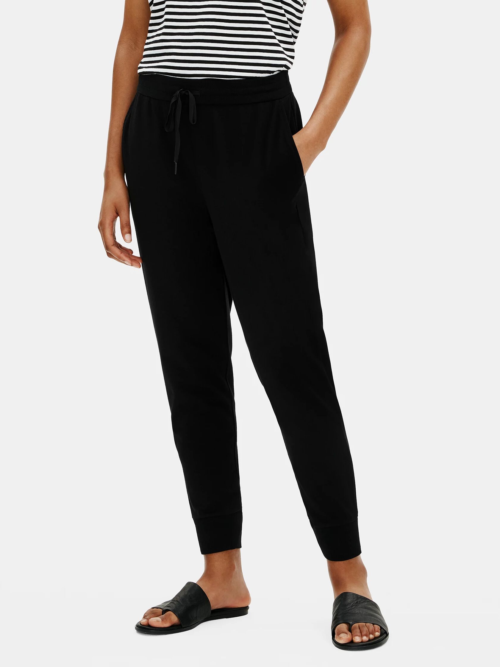 Traceable Organic Cotton Jersey Jogger Pant