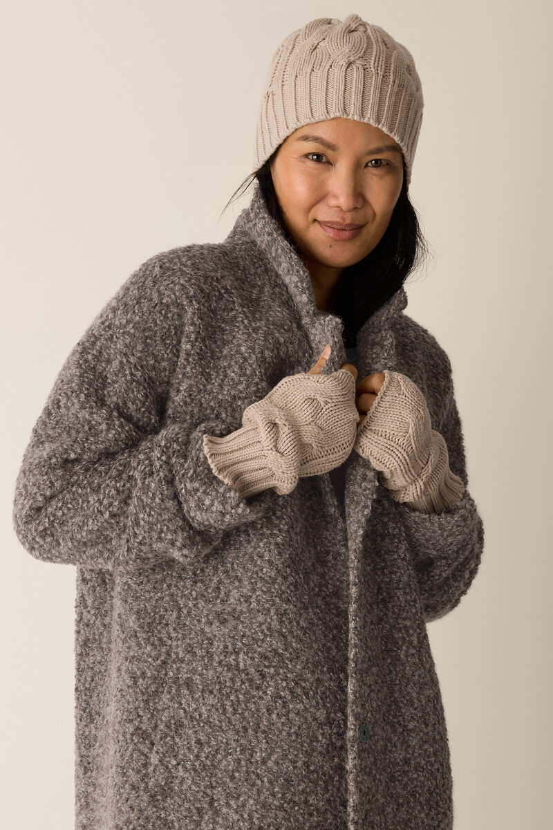 Cotton & Recycled Cashmere Glovelettes Cotton & Recycled Cashmere Glovelettes