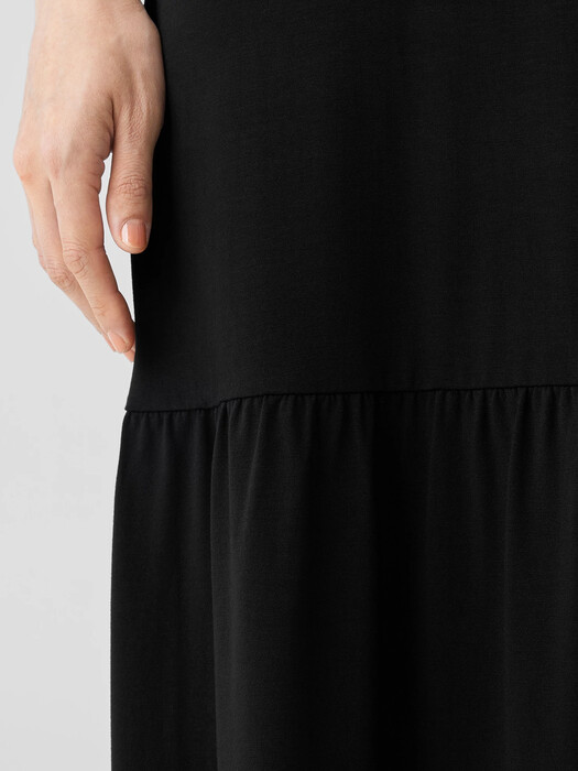 Fine Jersey Tiered Dress