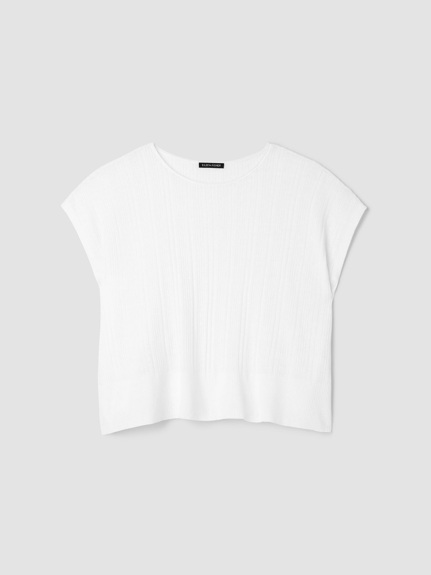 Organic Linen Cotton Crew Neck Top