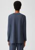 Cozy Brushed Terry Raglan-Sleeve Top