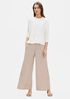 Sandwashed Tencel Wide-Leg Pant