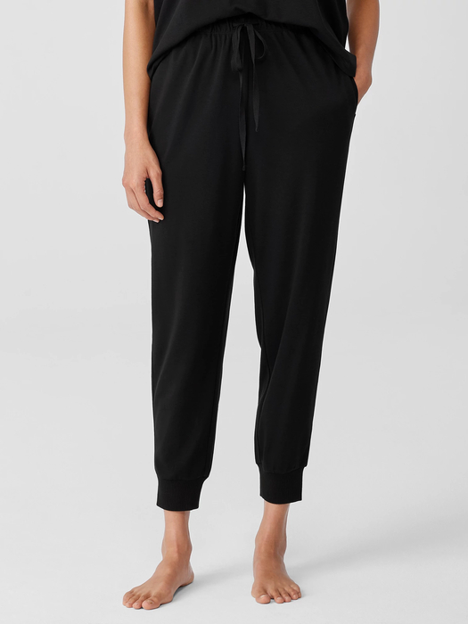 Organic Cotton Interlock Jogger Sleep Pant