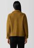 Lightweight Boiled Wool Motorcycle Jacket in Regenerative Wool