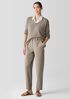 Garment-Dyed Utility Organic Cotton Tapered Pant