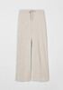 Peruvian Organic Cotton Blend Wide-Leg Pant