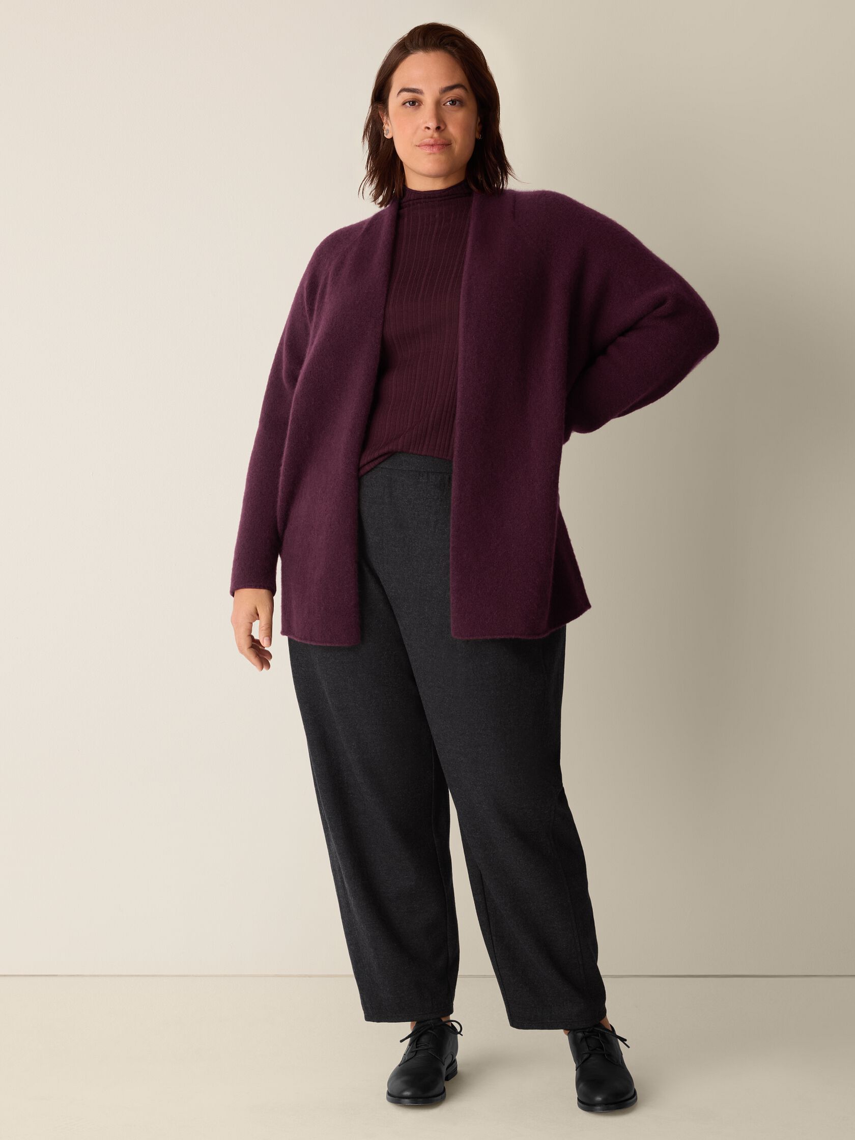 Cashmere Silk Boucle Bliss Long Cardigan