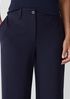 Washable Flex Ponte Wide Trouser Pant