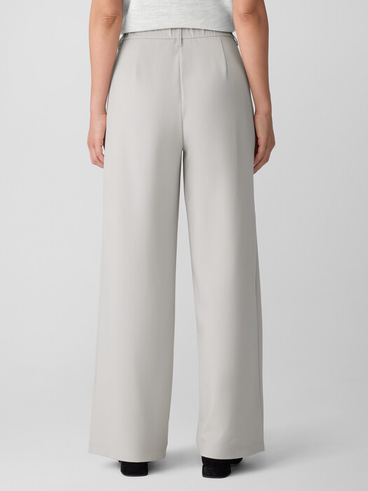 Washable Flex Ponte Wide Trouser Pant