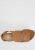 Sport Tumbled Leather Sneaker Sandal