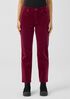 Organic Cotton Stretch Corduroy Straight Pant