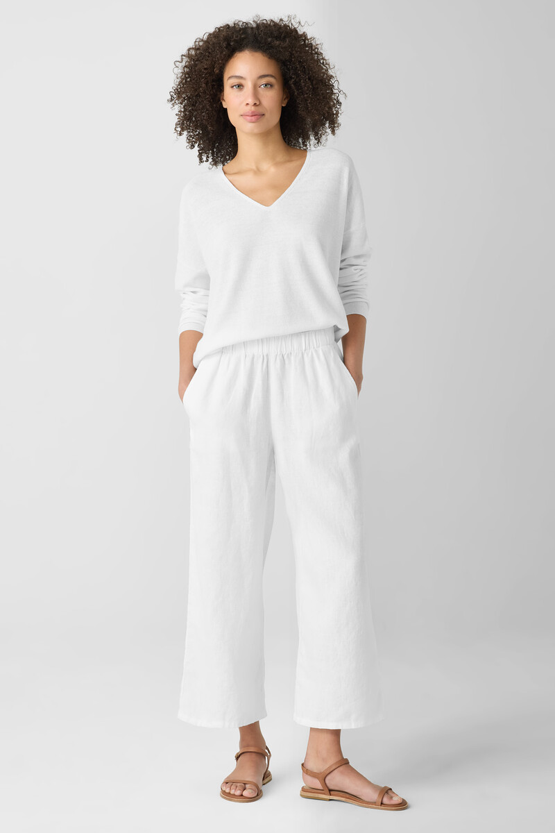 Organic Linen Wide-Leg Pant Organic Linen Wide-Leg Pant