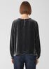 Velvet Round Neck Top