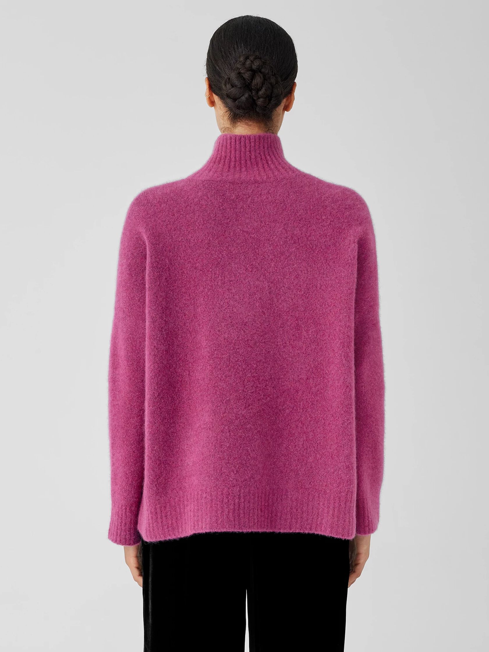 Cashmere Silk Bliss Turtleneck Box-Top