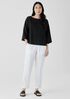 Organic Linen Tapered Pant