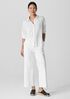 Organic Linen Jersey Classic Collar Shirt