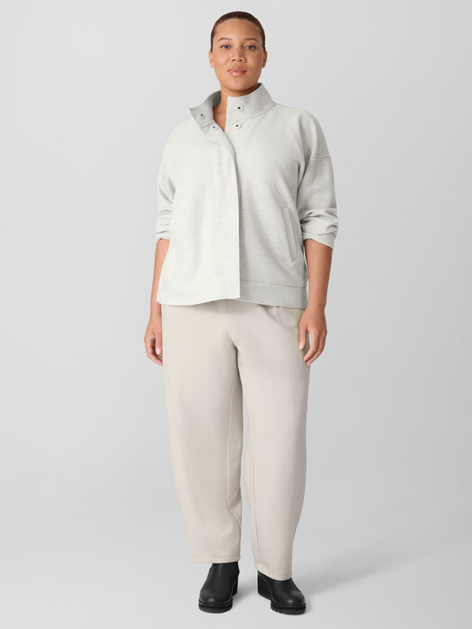 Felted Wool Jersey Lantern Pant in Regenerative Wool