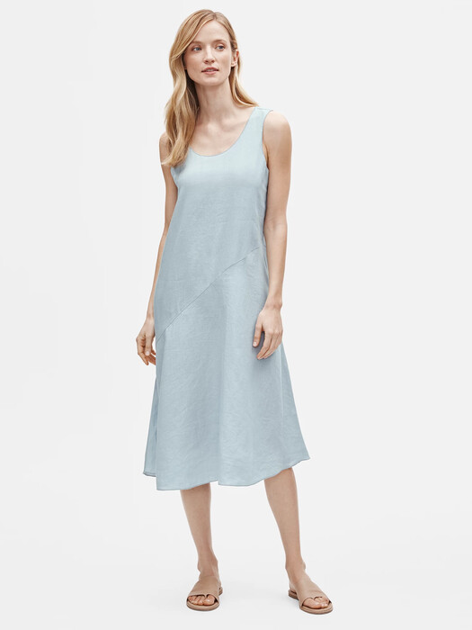 Organic Handkerchief Linen Tank Dress | EILEEN FISHER Organic Handkerchief Linen Tank Dress | EILEEN FISHER