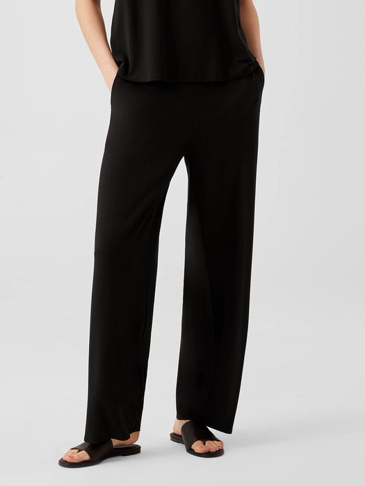 Fine Jersey Straight Pant