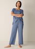 Organic Cotton Interlock Straight Sleep Pant