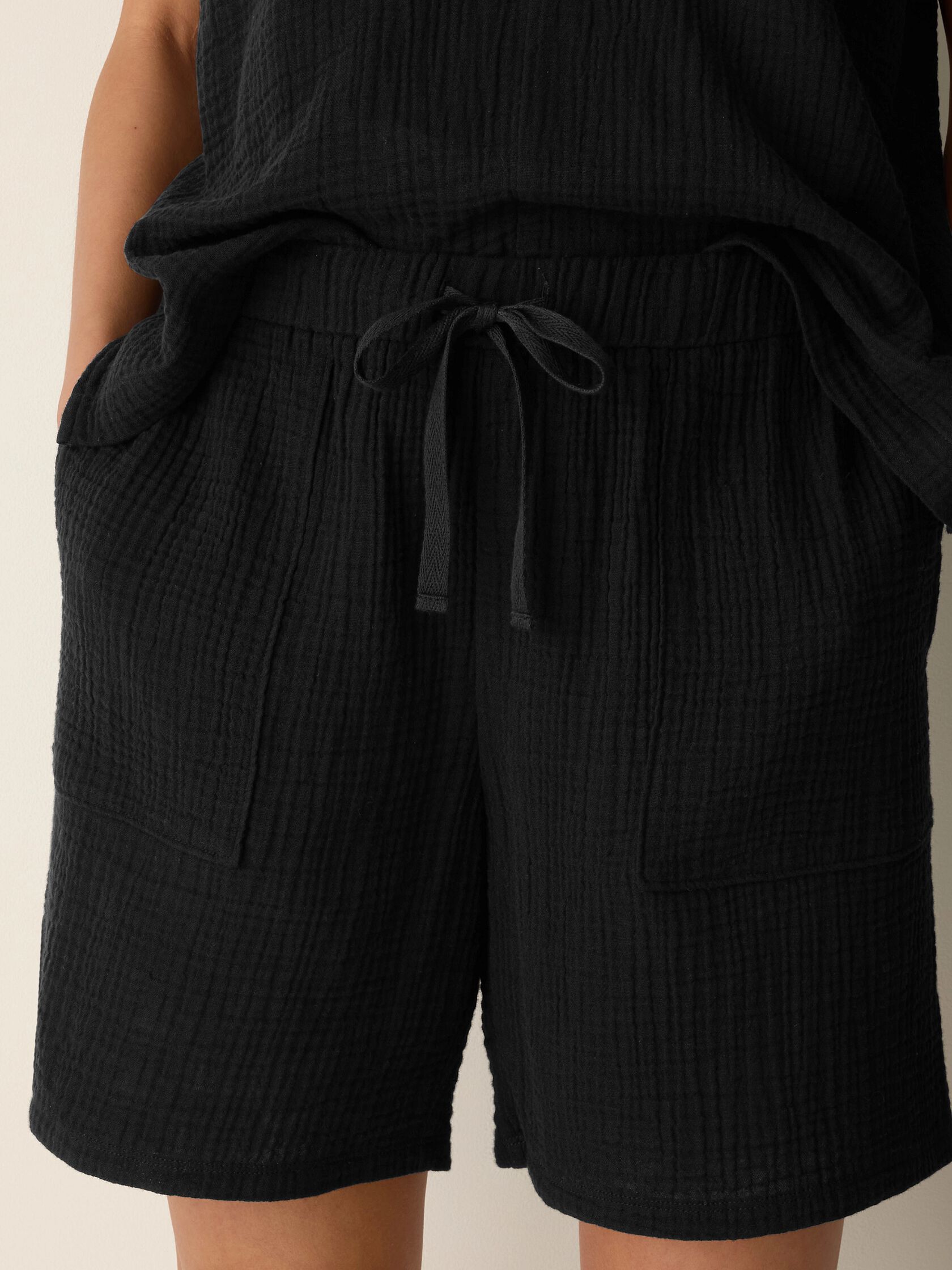 Organic Cotton Lofty Gauze Walking Shorts