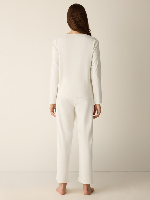 Organic Cotton Rib Sleep Set