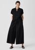 Washed Organic Cotton Poplin Skirt Pant