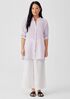 Garment-Dyed Organic Handkerchief Linen Shirt