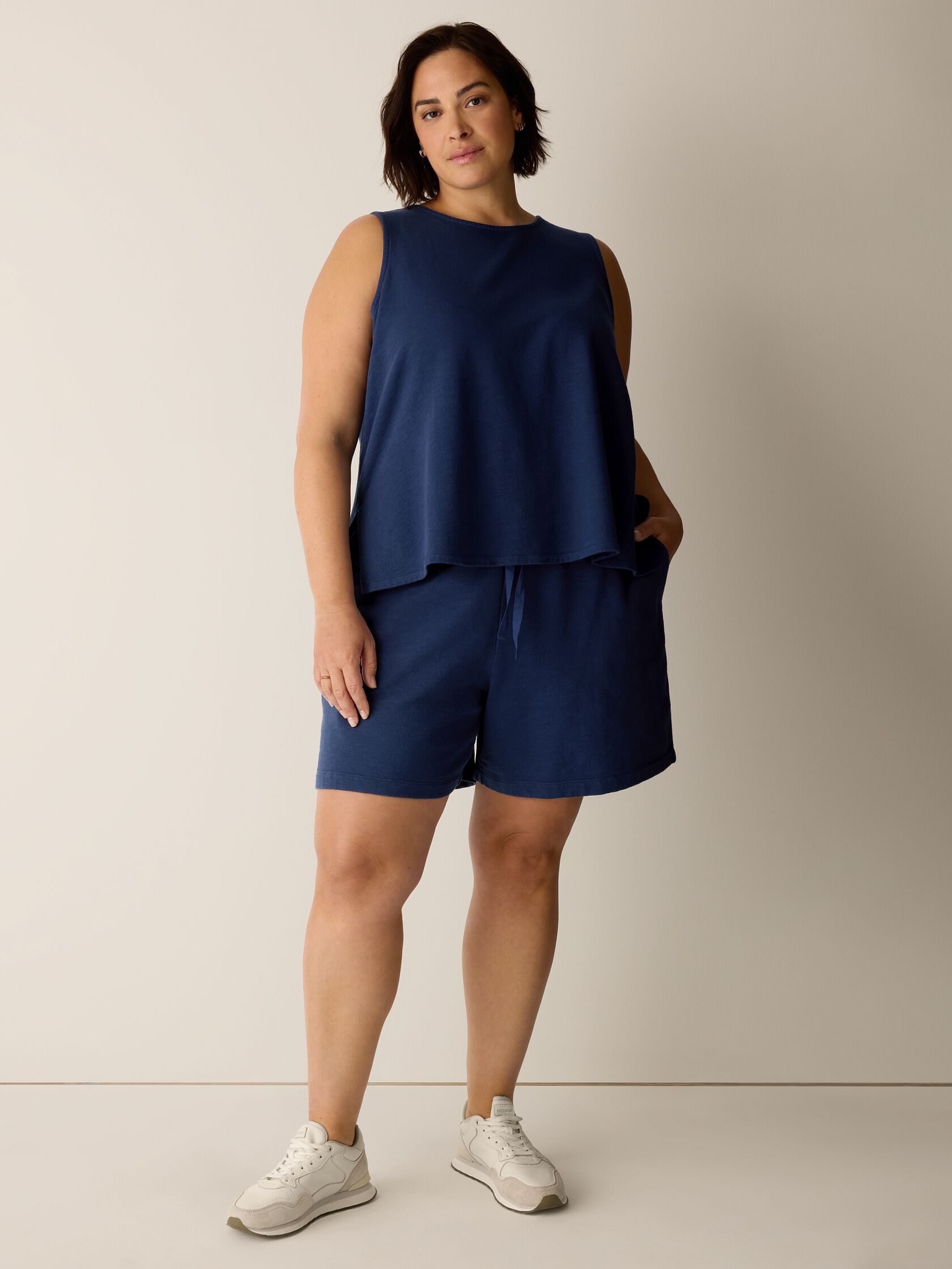 Garment-Dyed Organic Cotton Terry Shell