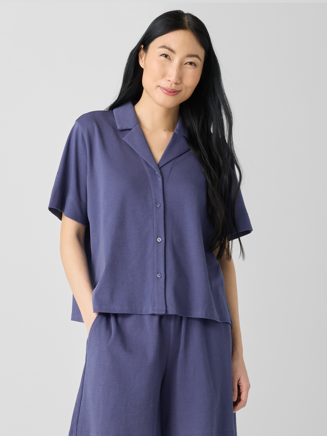 Picture of Regenerative Organic Pajama Shirt - Women's