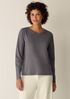 Organic Pima Cotton Jersey Long-Sleeve Tee