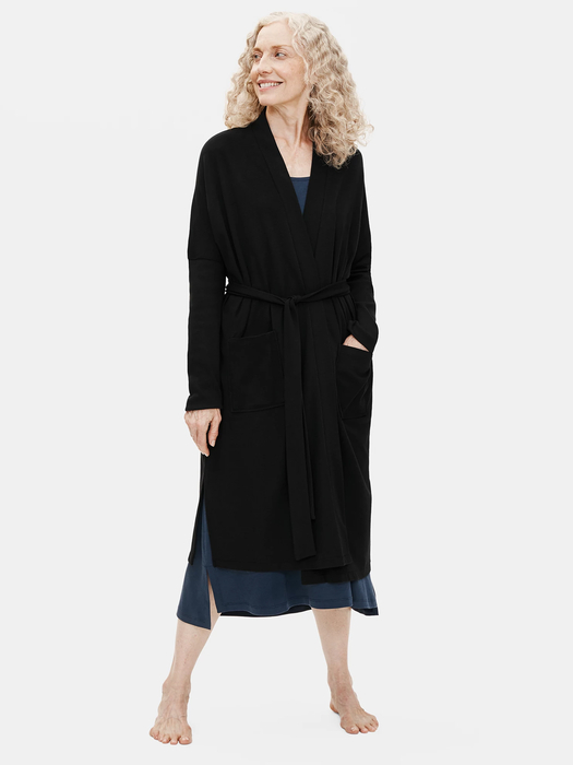 Cozy Organic Cotton Interlock Robe