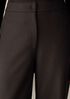 Felted Wool Jersey Full-Length Straight Trouser&nbsp;in Regenerative Wool