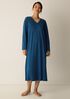 Organic Cotton Interlock V-Neck Sleep Dress