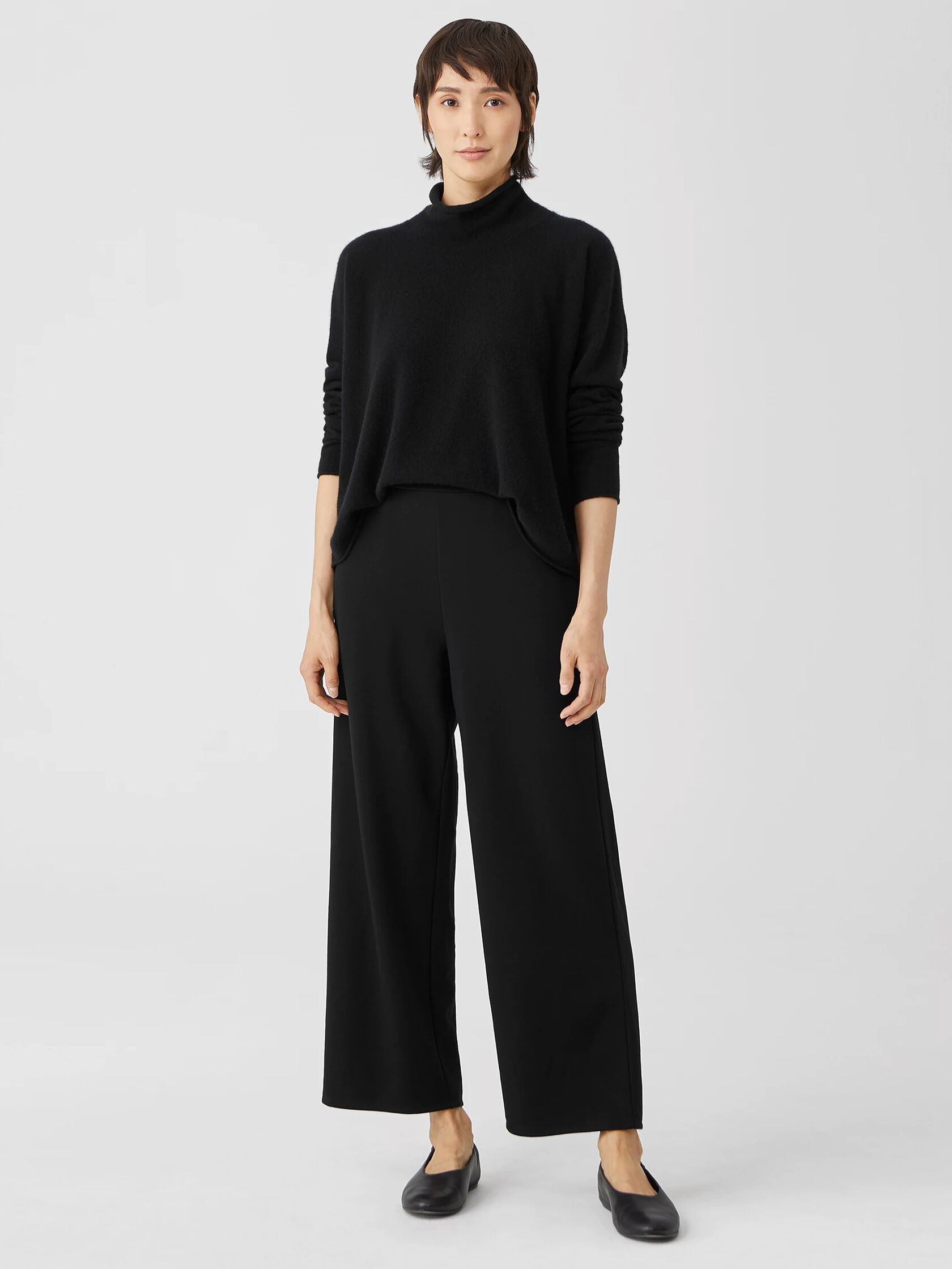 Flex Ponte Wide-Leg Pant