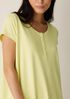 Organic Cotton Interlock Henley Sleep Dress