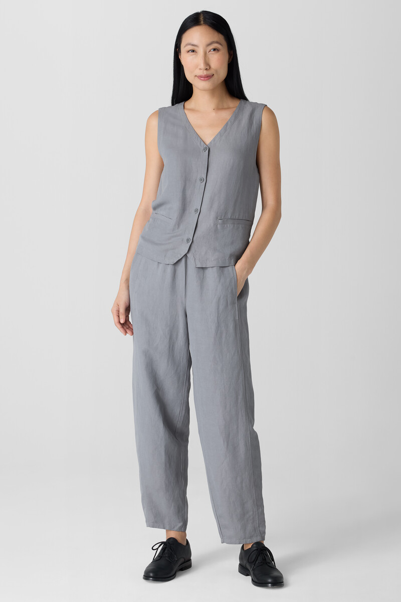 Linen Silk Twill Lantern Pant Linen Silk Twill Lantern Pant