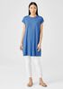 Fine Jersey Cap-Sleeve Dress