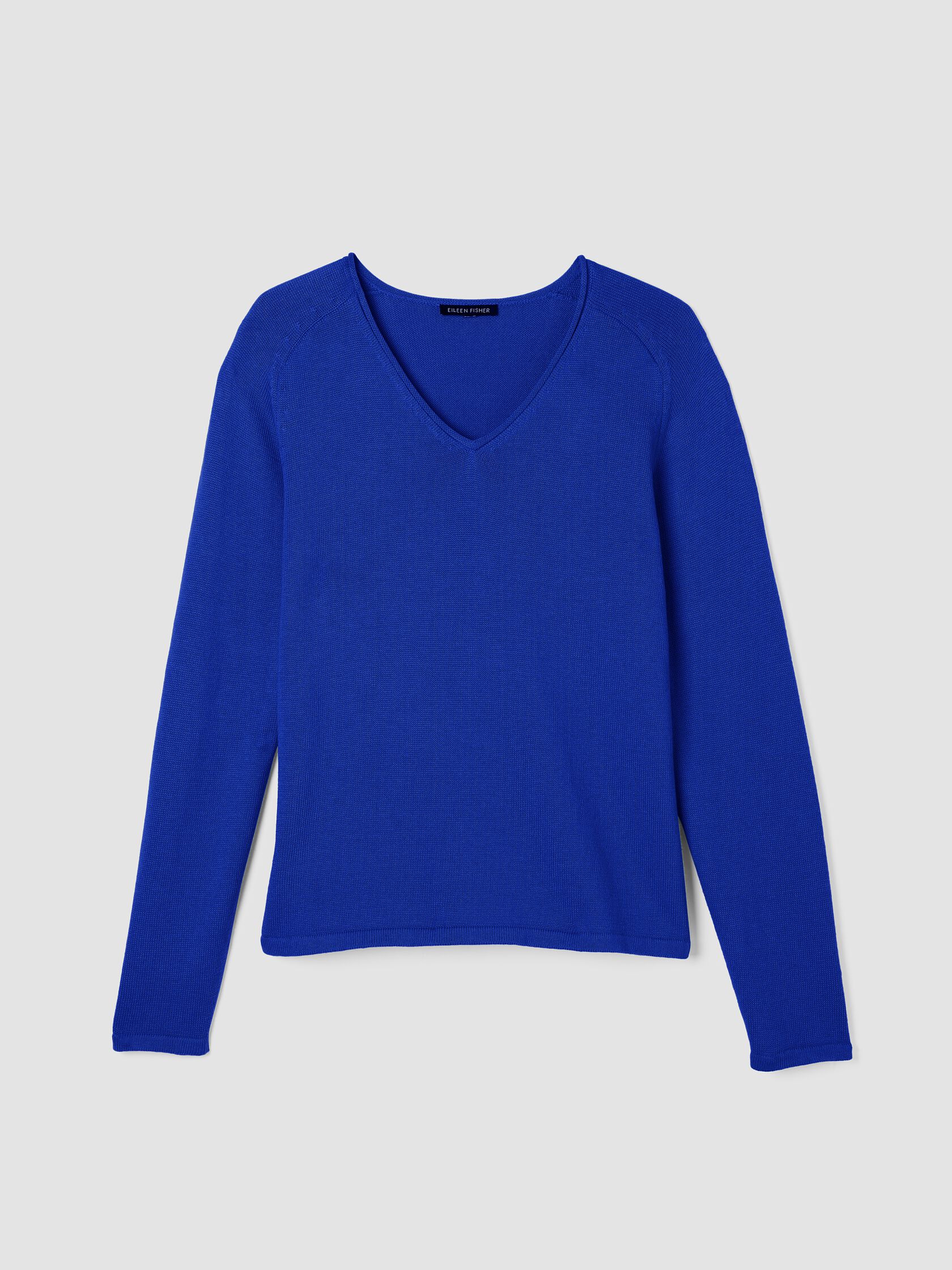Peruvian Cotton Blend V-Neck Top