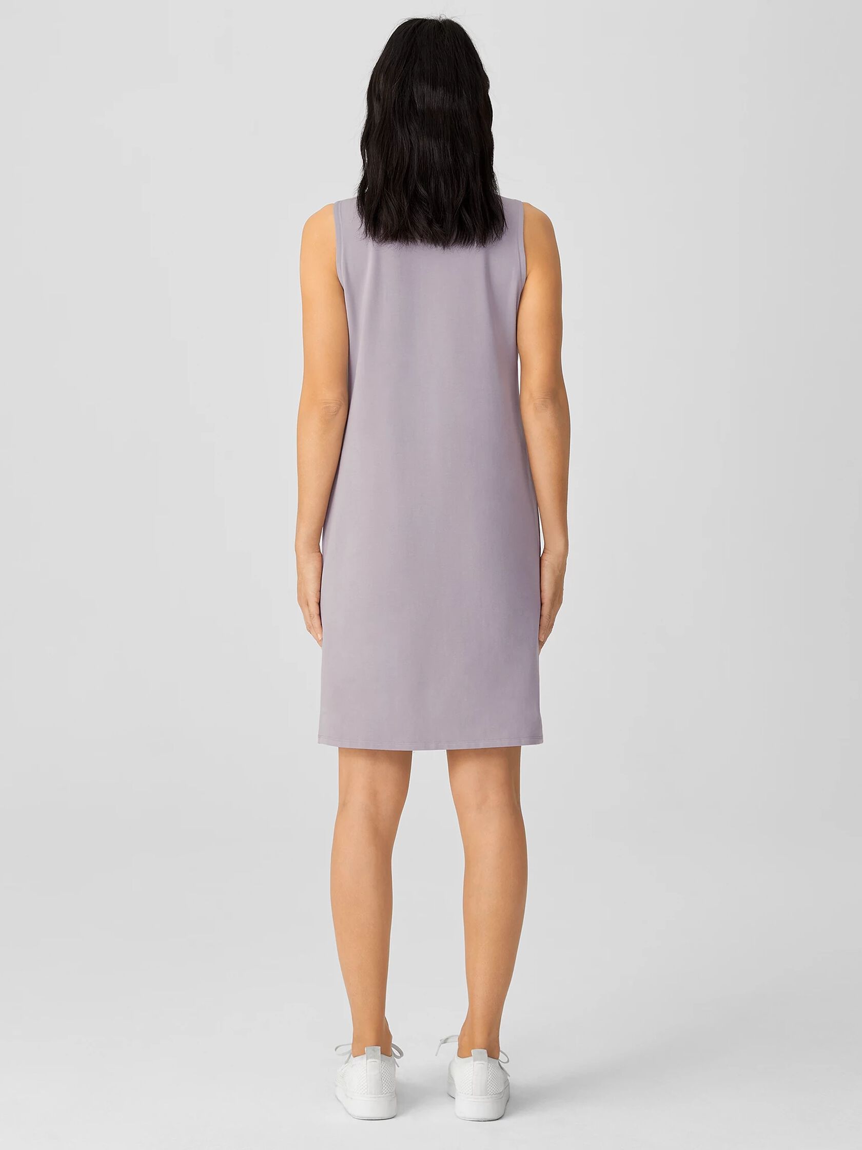 Pima Cotton Stretch Jersey Tank Dress