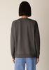 Cozy Brushed Terry Hug Crew Neck Long Top